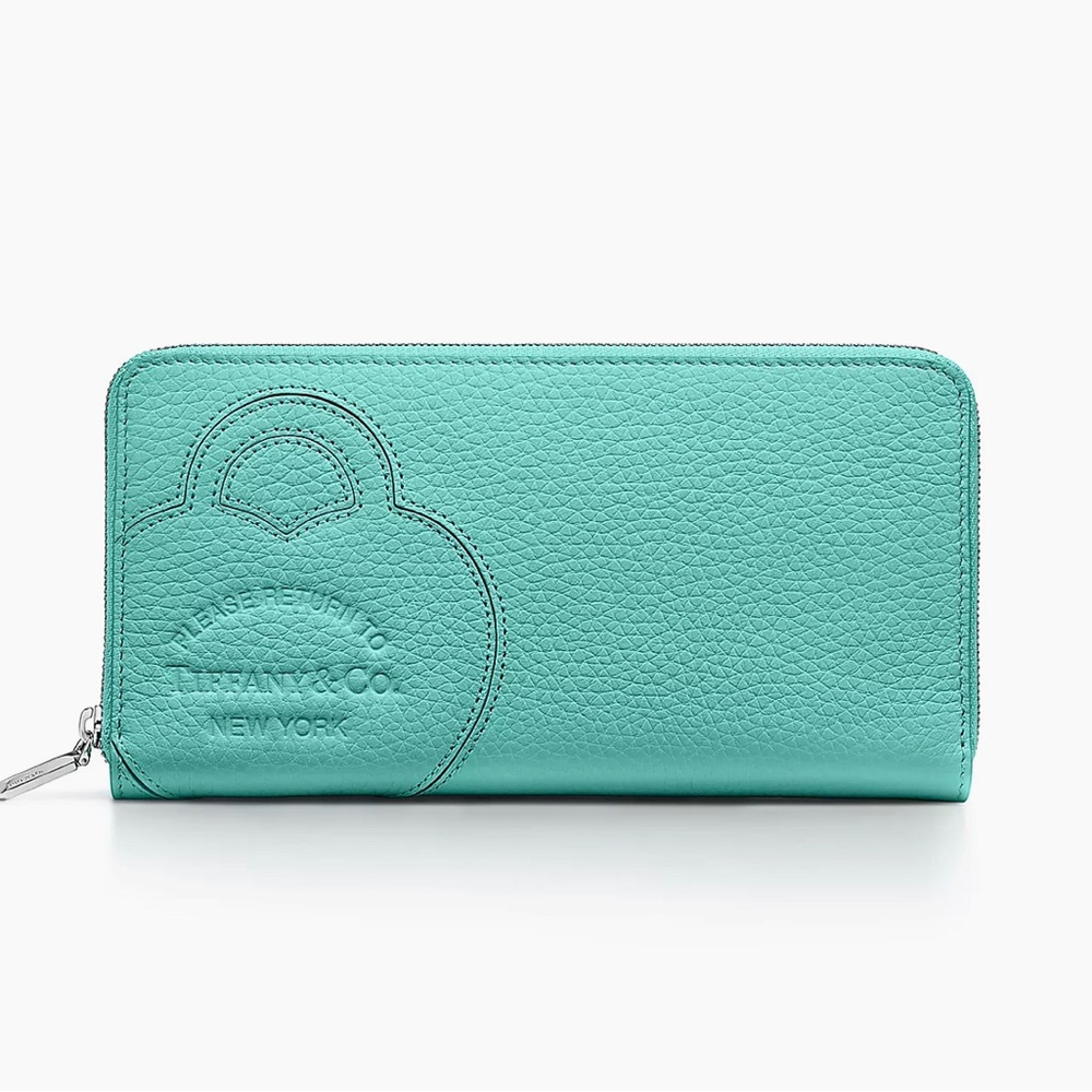 Tiffany and Co zip around wallet
